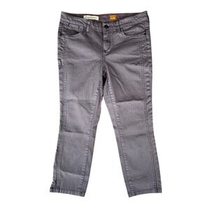Pilcro Women's Gray Cropped Jeans‎ Size 29 High Rise Petites